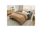 Hugo - Canapé Droit Convertible Ouverture Express - Tissu Texturé - 160X190