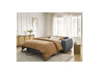 Hugo - Canapé Droit Convertible Ouverture Express - Tissu Texturé - 160X190
