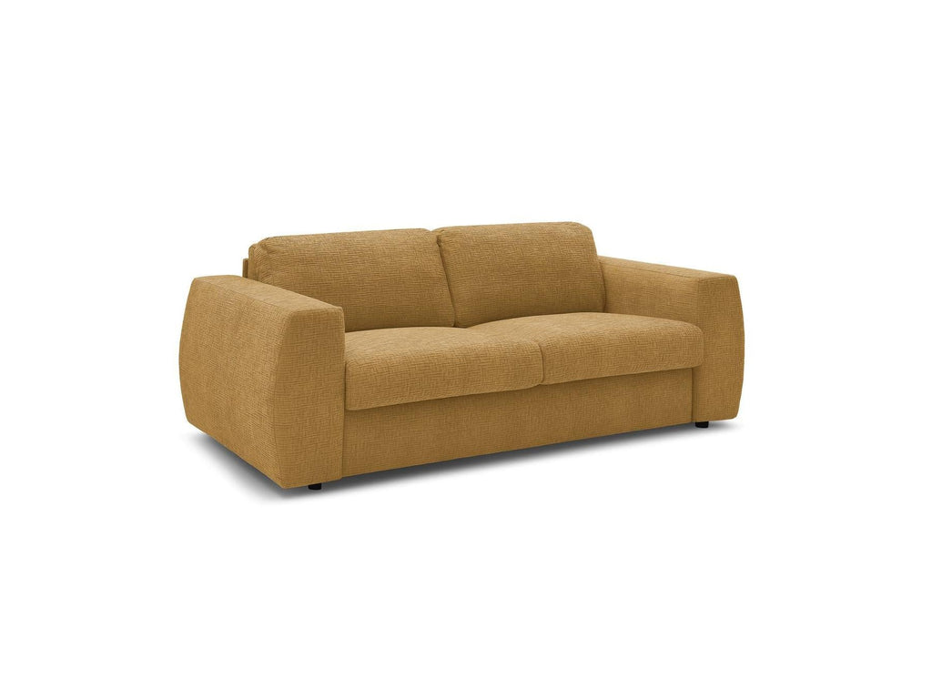 Hugo - Canapé Droit Convertible Ouverture Express - Tissu Texturé - 160X190