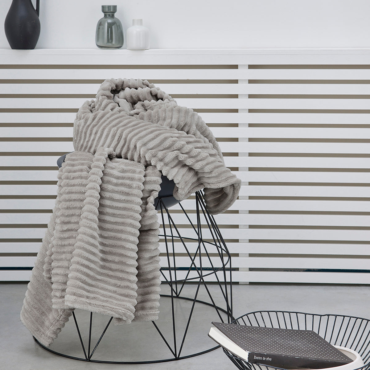 Permanent Unis Essential - Plaid Ribbed - Beige