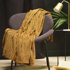 Permanent Unis Essential - Plaid Ribbed - Marron