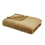 Permanent Unis Essential - Plaid Ribbed - Marron