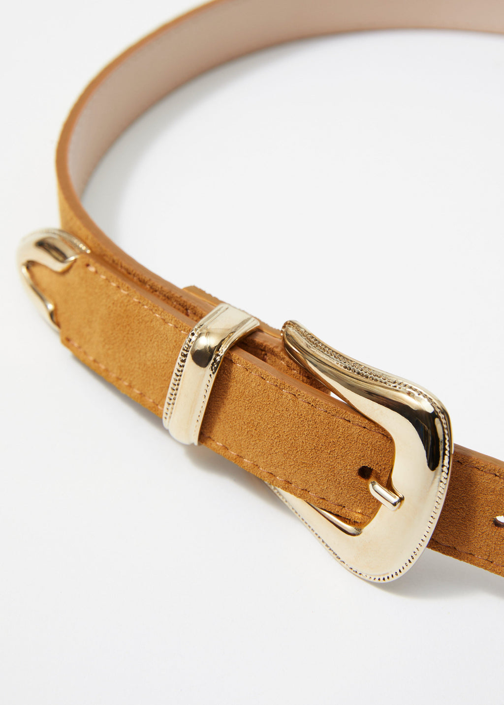 Ceinture P Ellis Taille Mi-Haute - Beige