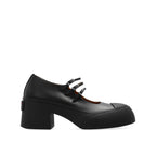 Escarpins Marni Pablo Leather - Black - Femme