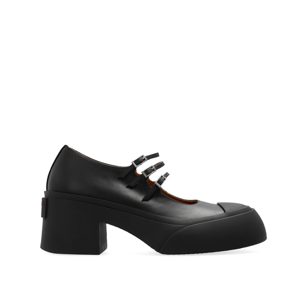 Escarpins Marni Pablo Leather - Black - Femme