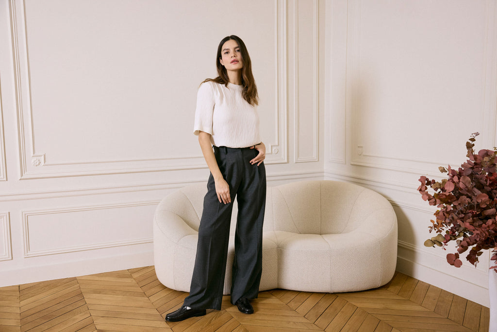 Pantalon Le Tiago - Gris Anthracite