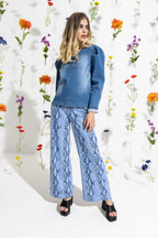 Le Pantalon Iggy Python Bleu