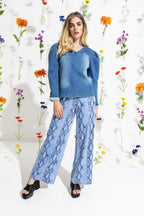 Le Pantalon Iggy Python Bleu