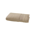 Eponge Unie - Serviette De Toilette - Taupe
