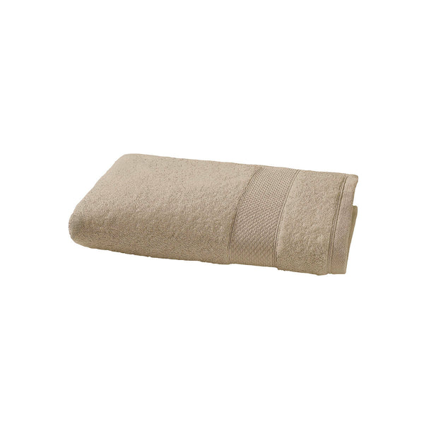 Eponge Unie - Serviette De Toilette - Taupe