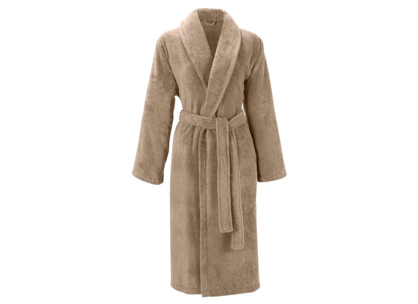 Eponge Unie - Peignoir - Taupe