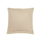 Satin Uni Jacquard - Taie D'Oreiller - Grège