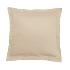 Satin Uni Jacquard - Taie D'Oreiller - Grège