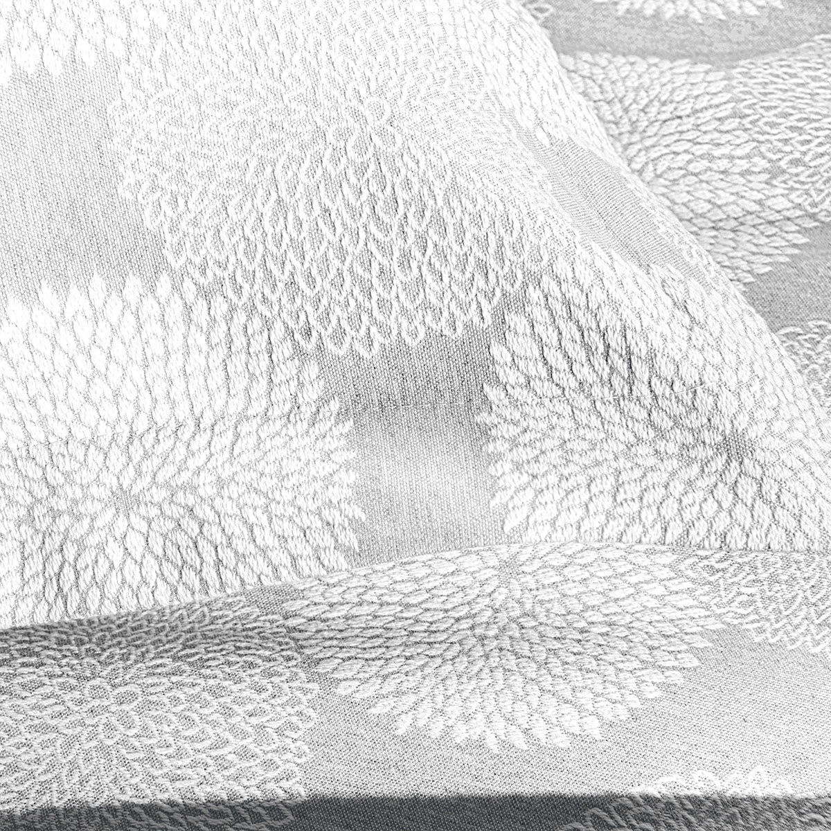 Dahlia - Taie D'Oreiller Déco - Gris