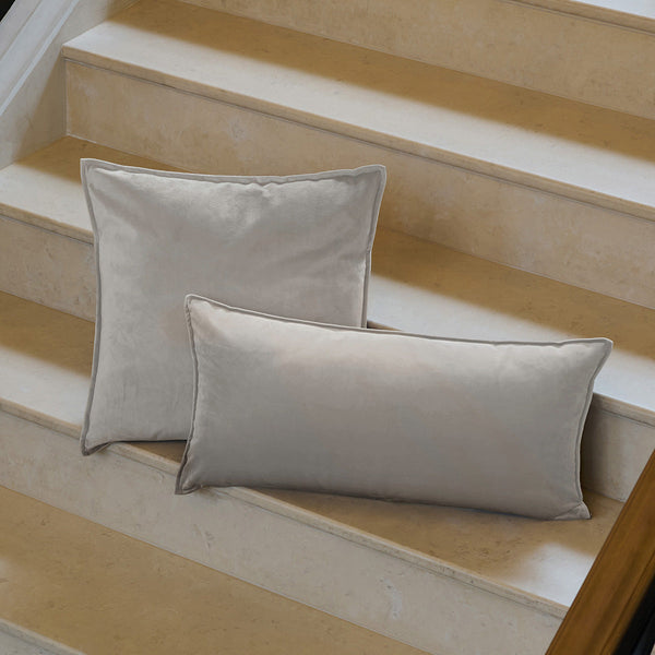 Glamour - Coussin Déco - Gris Clair