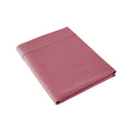 Percale Unie - Drap Plat - Vieux Rose