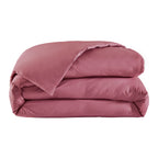 Percale Unie - Housse De Couette - Vieux Rose