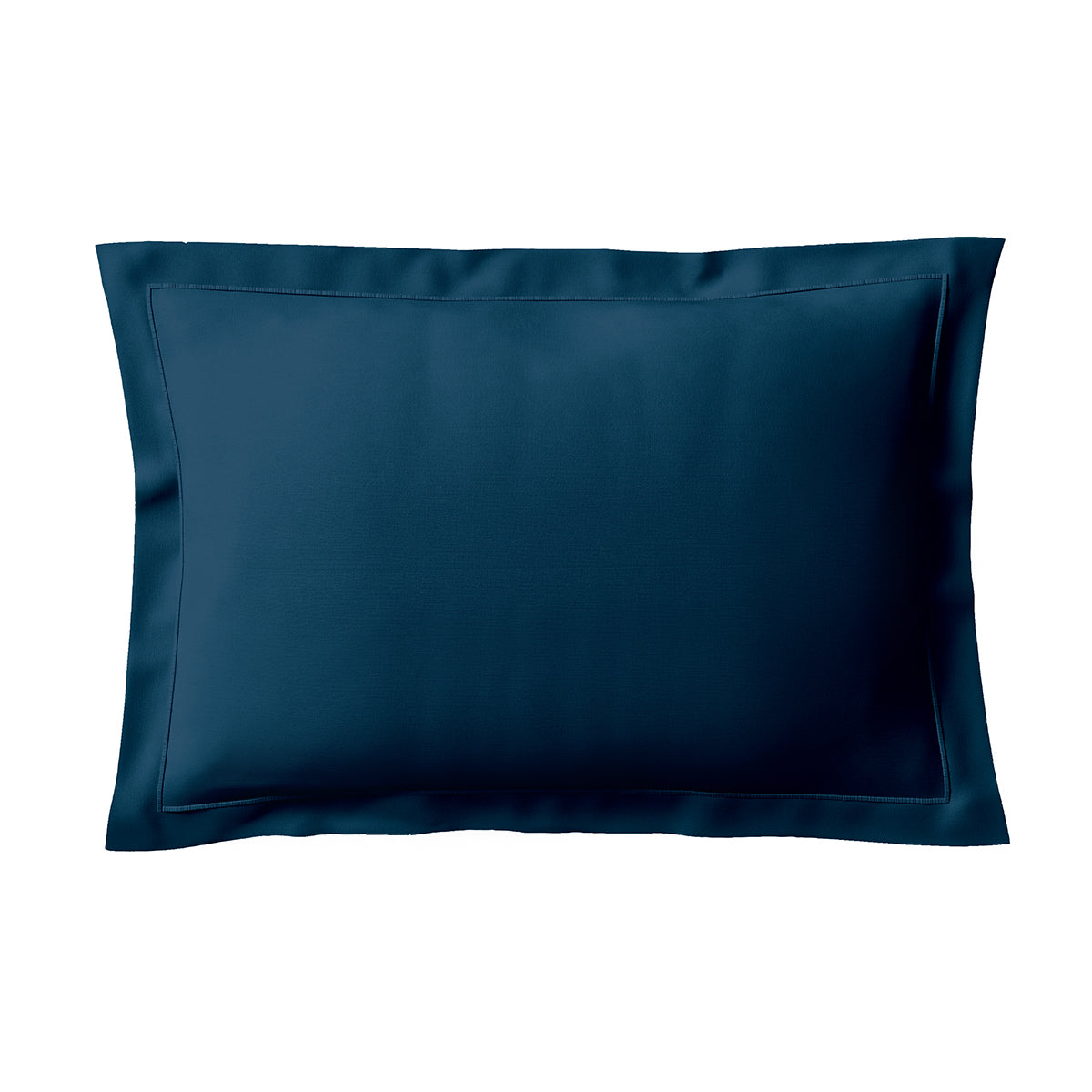 Percale Unie - Taie D'Oreiller - Bleu Nuit