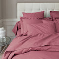 Percale Unie - Taie D'Oreiller - Vieux Rose