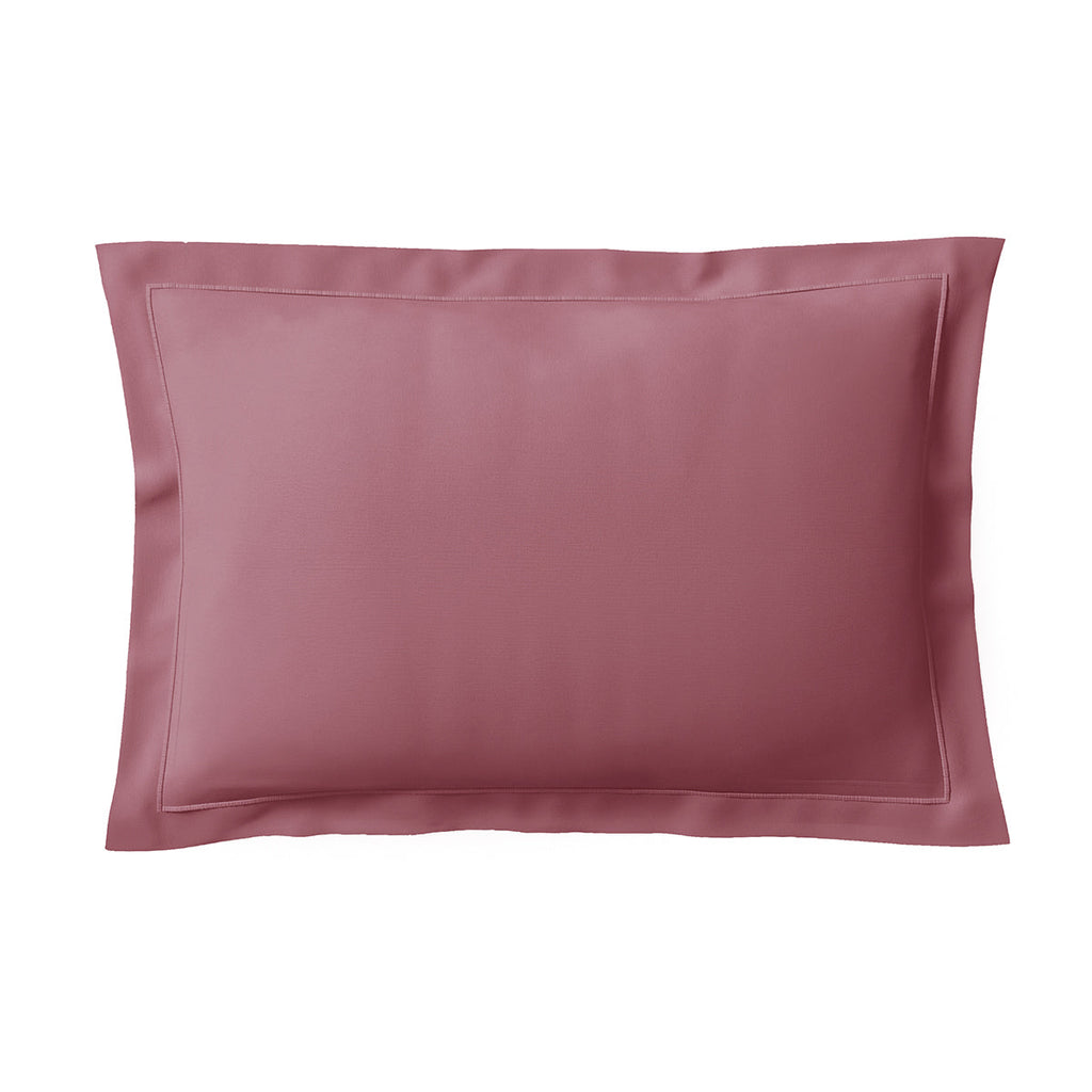 Percale Unie - Taie D'Oreiller - Vieux Rose