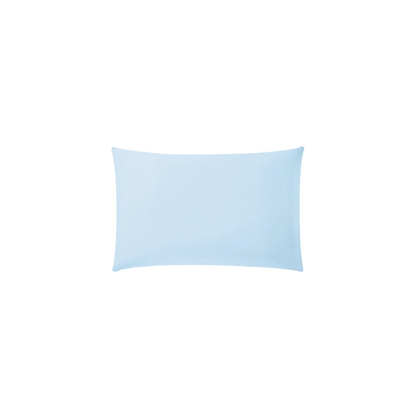 Percale Unie - Taie D'Oreiller Sans Volant - Bleu Ciel