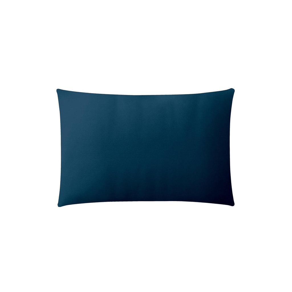 Percale Unie - Taie D'Oreiller Sans Volant - Bleu Nuit