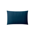 Percale Unie - Taie D'Oreiller Sans Volant - Bleu Nuit