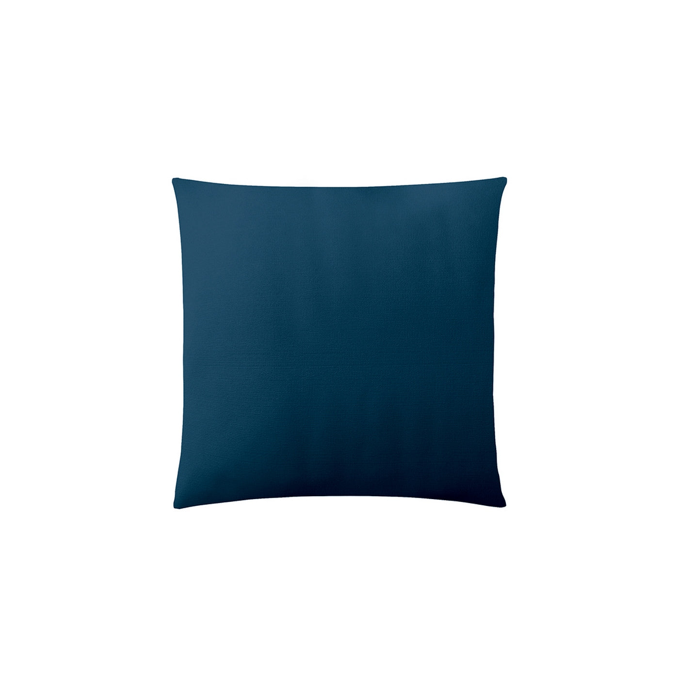 Percale Unie - Taie D'Oreiller Sans Volant - Bleu Nuit