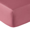Percale Unie - Drap Housse - Vieux Rose