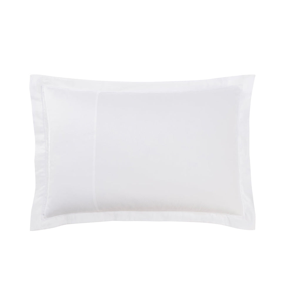 Bord De Mer - Taie D'Oreiller - Blanc/Blanc