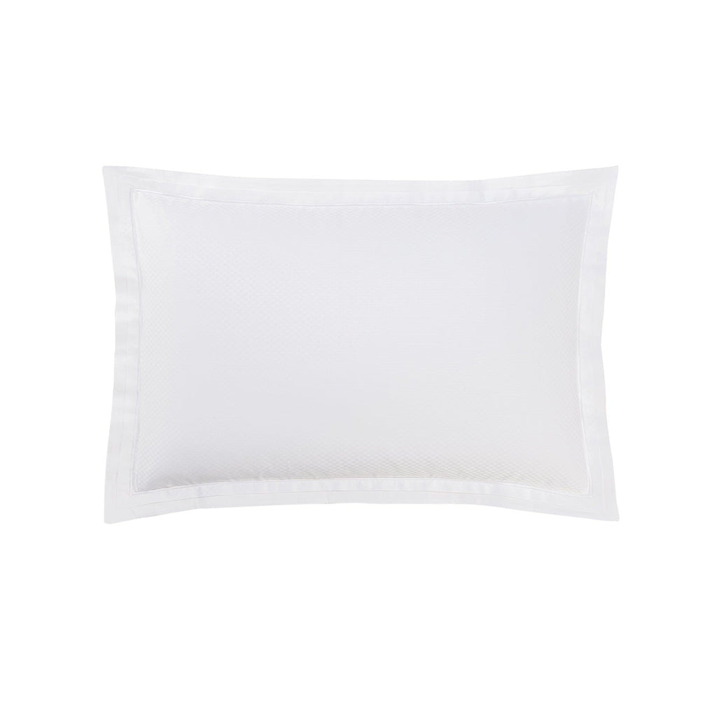 Bord De Mer - Taie D'Oreiller - Blanc/Blanc