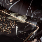 Ambre Nuit - Taie D'Oreiller - Noir Bronze