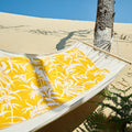 Estampe - Drap De Plage/Pareo - Jaune