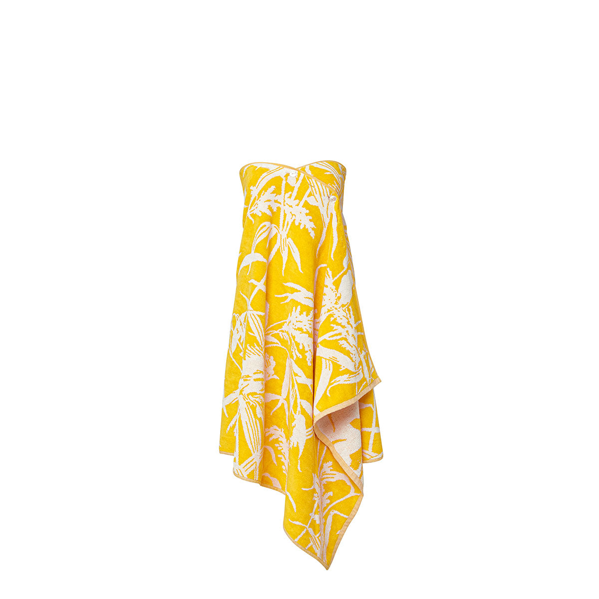 Estampe - Drap De Plage/Pareo - Jaune