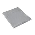 Satin Uni - Drap Plat - Gris