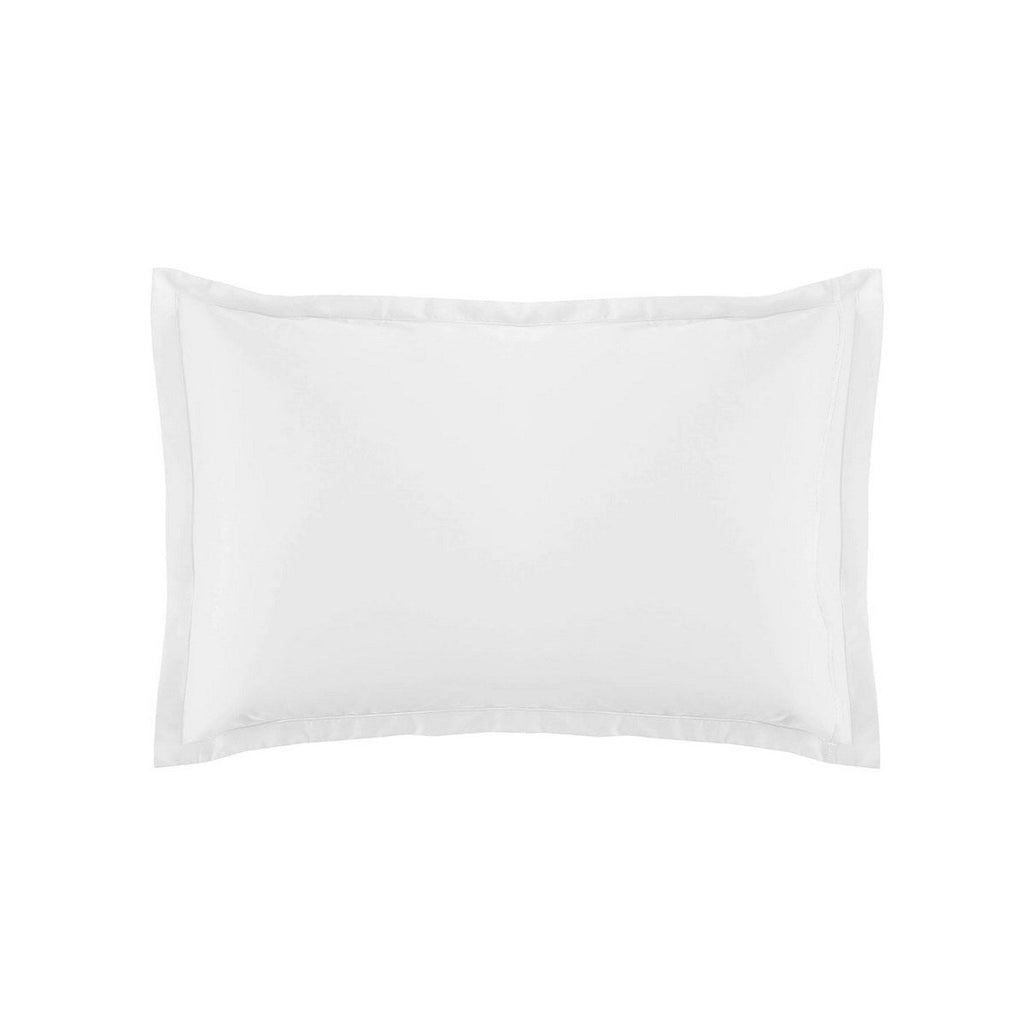 Satin Uni - Taie D'Oreiller - Blanc