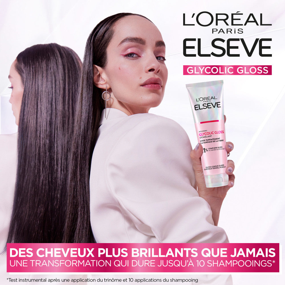 Lot De 6 - L'Oréal Paris Elseve Glycolic Gloss Démêlant Gloss 150Ml