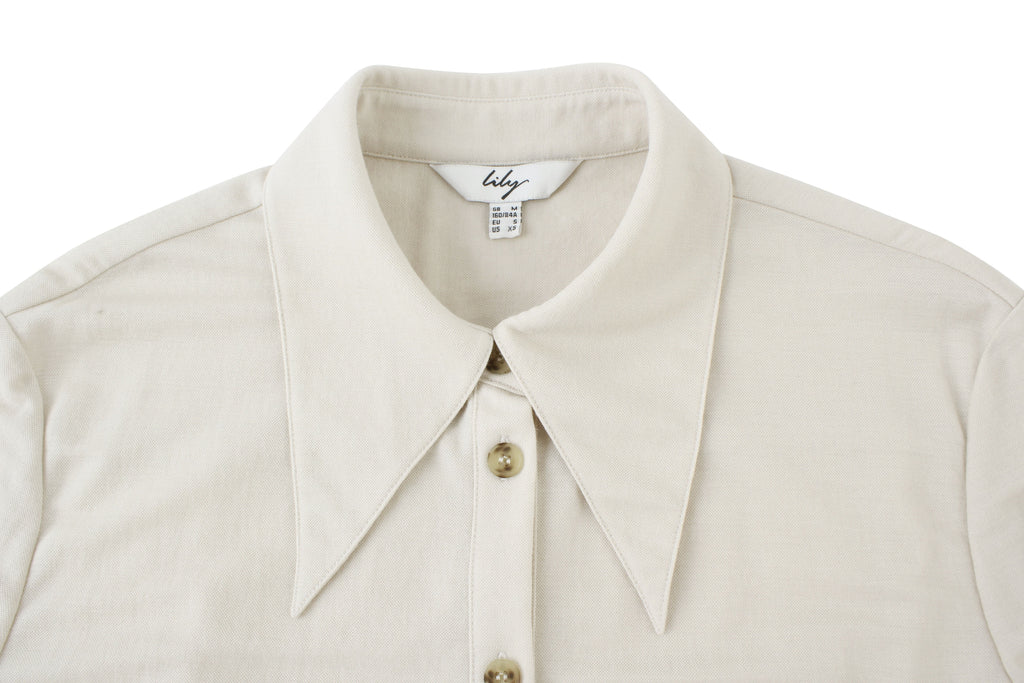 Lily - Chemise - Beige Clair Café