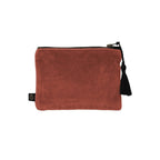 Pochette Velours Delhi - Brick