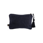 Pochette Velours Delhi - Denim