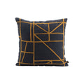 Housse De Coussin Kota - Noir - 3 Tailles