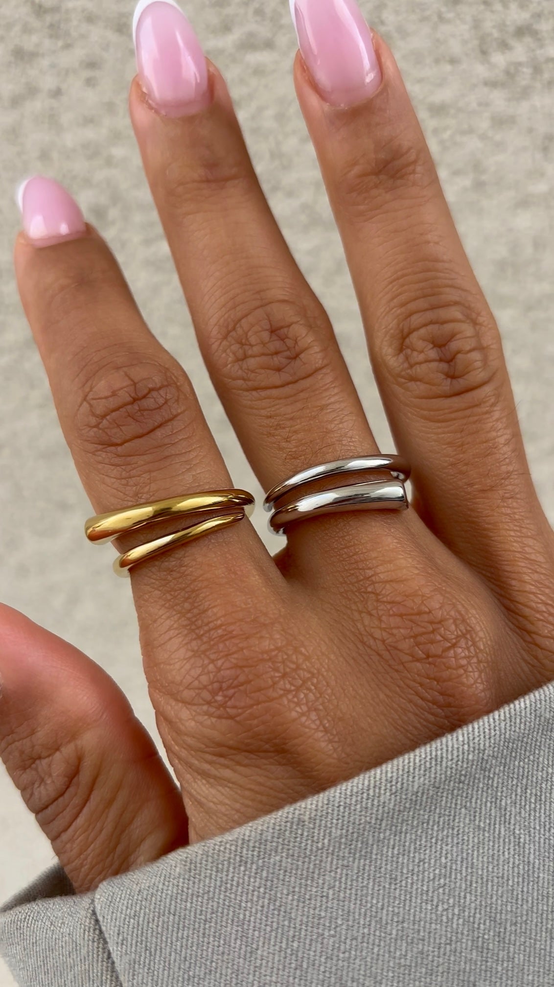 Bague Thin Push