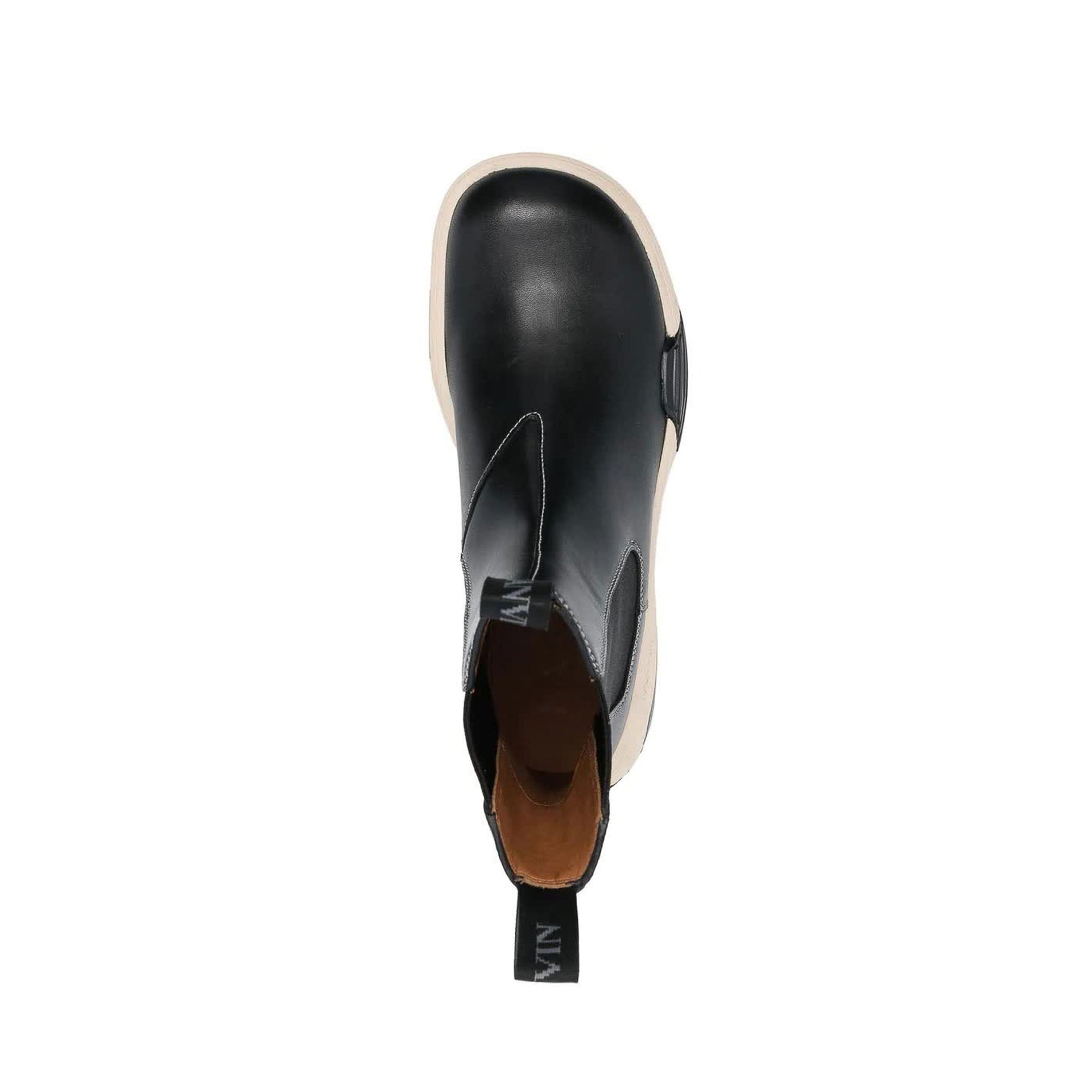 Bottes Lanvin Leather - Black - Homme