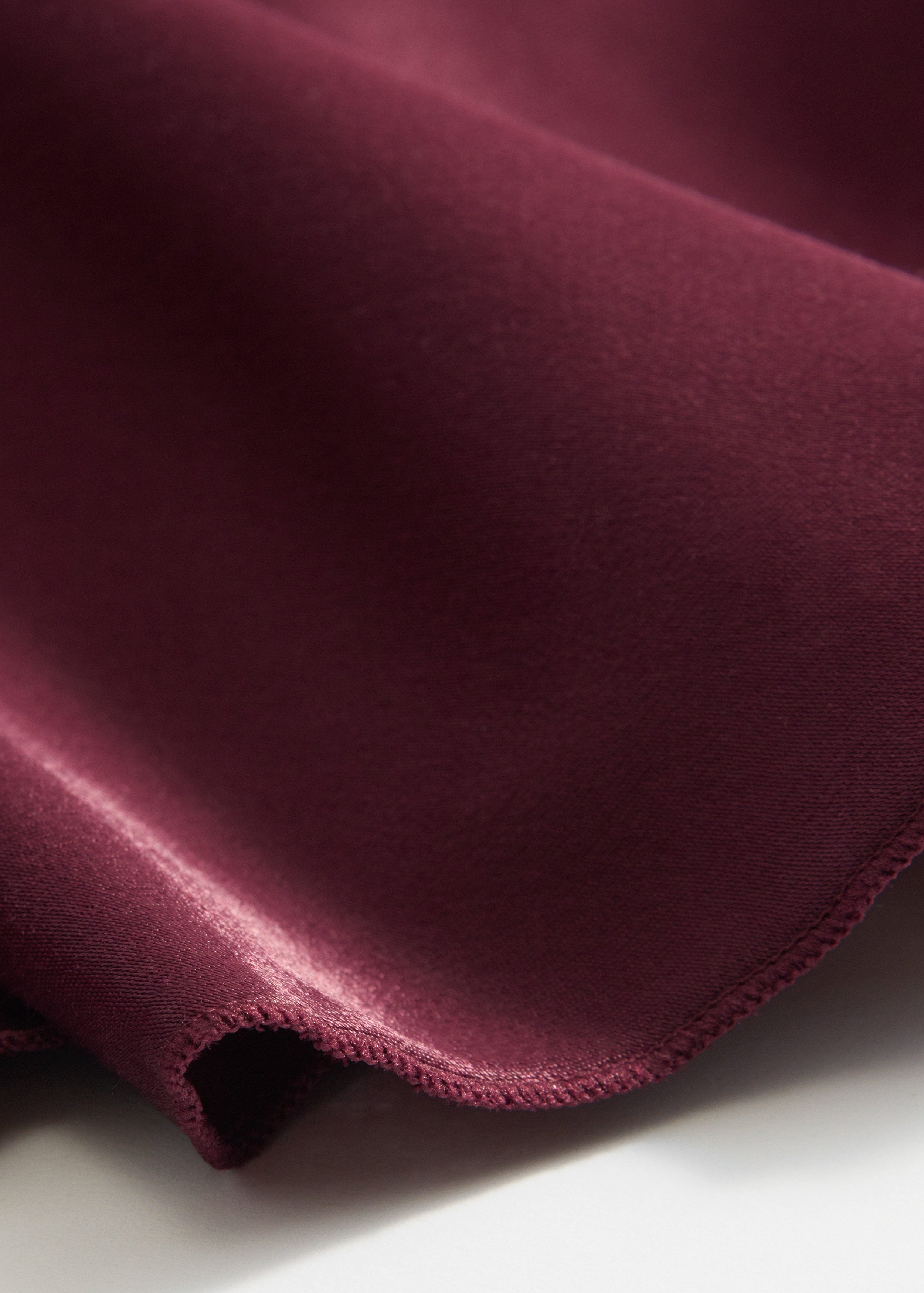 Jupe Es Alfrida Slip Skirt - Rouge