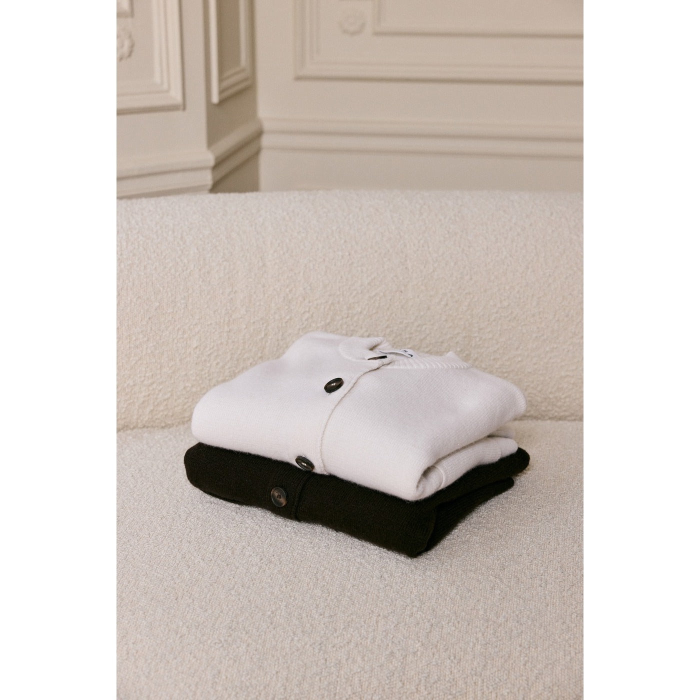 Gilet En Maille Le Tom - Ecru