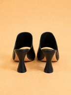 Sade Mule In Black Calf