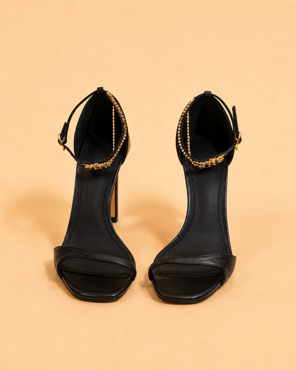 Ora Sandal In Black Calf