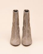 Petra Ankle Boot In Black Suede