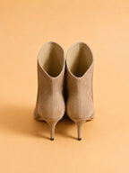 Petra Ankle Boot In Maple Suede