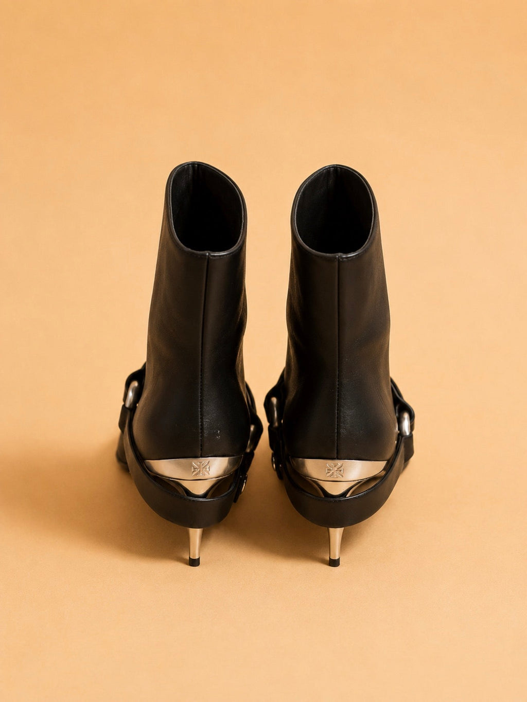 Patty Biker In Black Calf